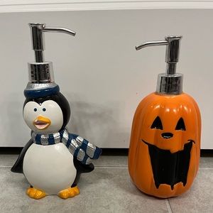 Holiday Soap Dispensers